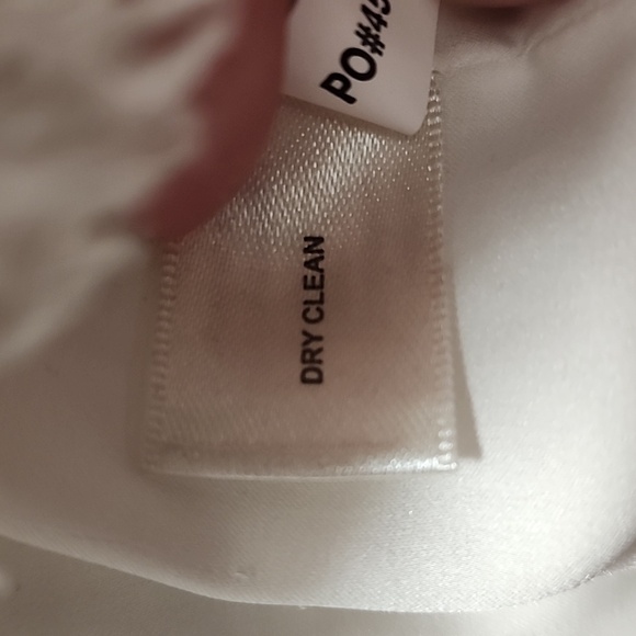 Boston Proper White Tweed Jacket Size 4 - Picture 9 of 9